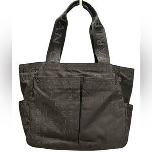 Charles Jourdan like new nylon toteBag